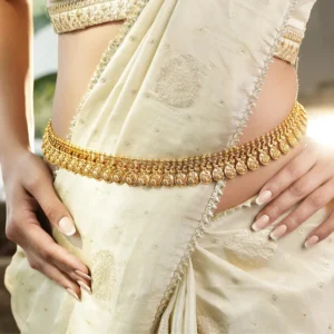 Festive Coins Gold Kamarbandh